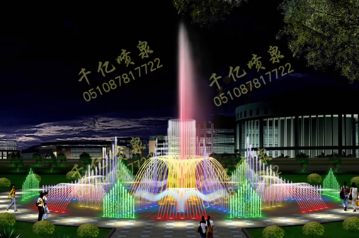 Dry type fountain 027