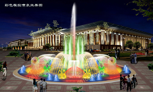 Program-controlled fountain 003