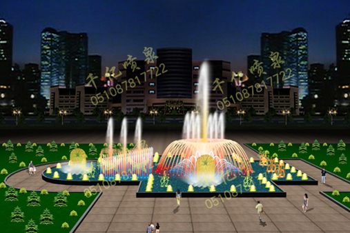 Program-controlled fountain 007