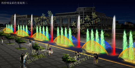 Program-controlled fountain 009