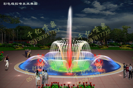 Program-controlled fountain 011
