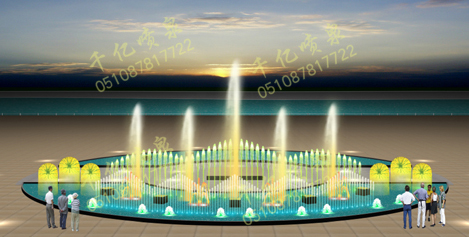 Program-controlled fountain 018