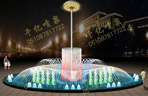 Program-controlled fountain 020