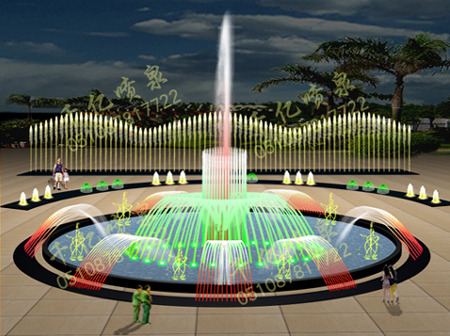 Program-controlled fountain 021
