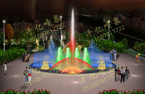 Program-controlled fountain 022