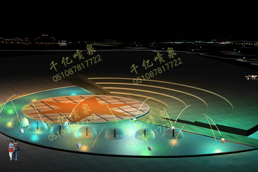 Light dancing fountain 007