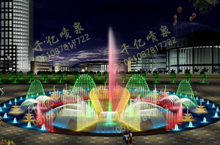 Square fountain 004