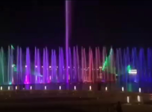 Huangqiao New Town Music Fountain project example